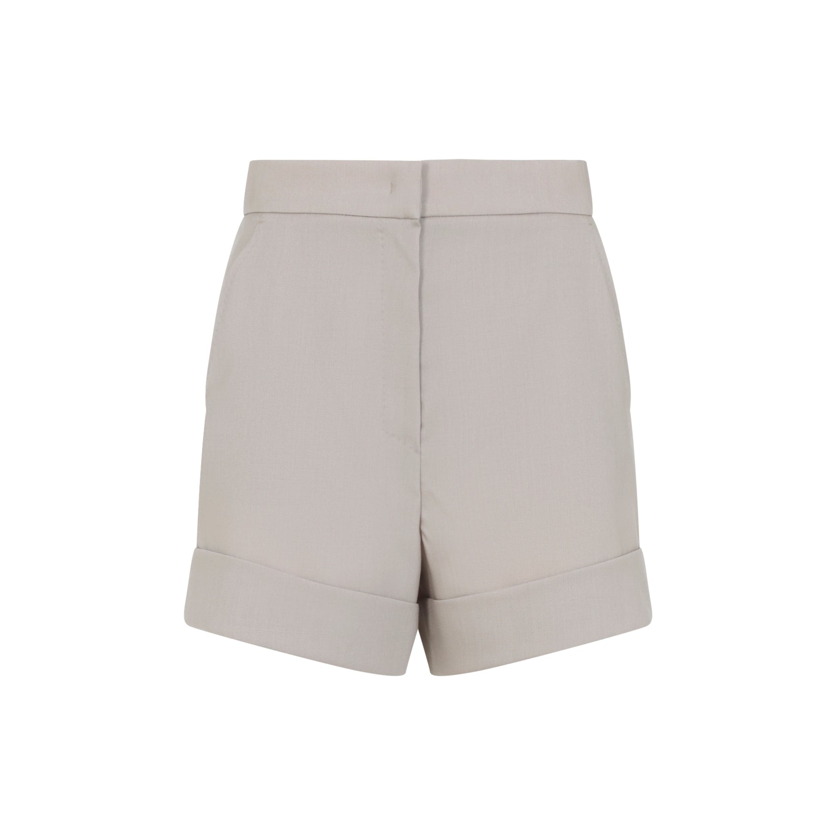 Nude & Neutrals Wool Blend Shorts