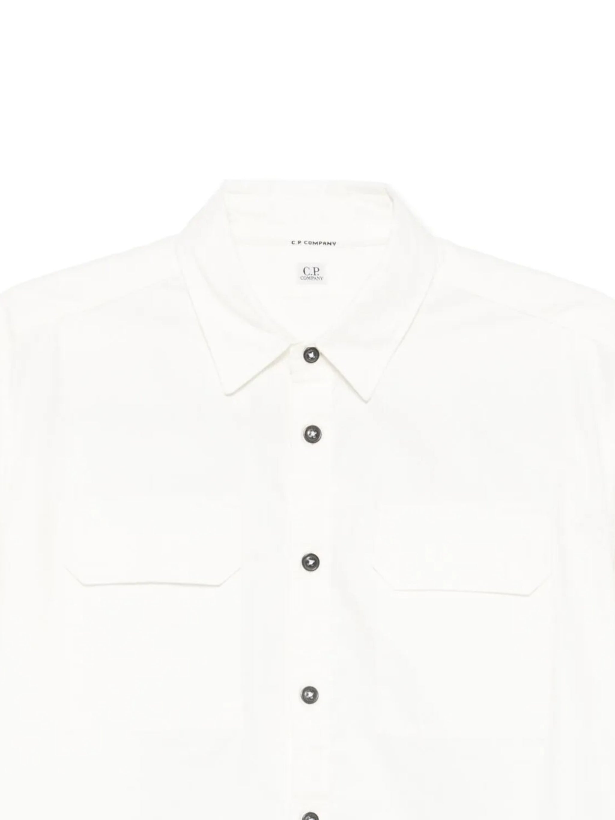Long-Sleeve Classic Collar Shirt With Minimalistic Design