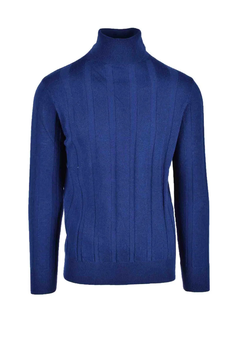 Cashmere Sweater Blue Men