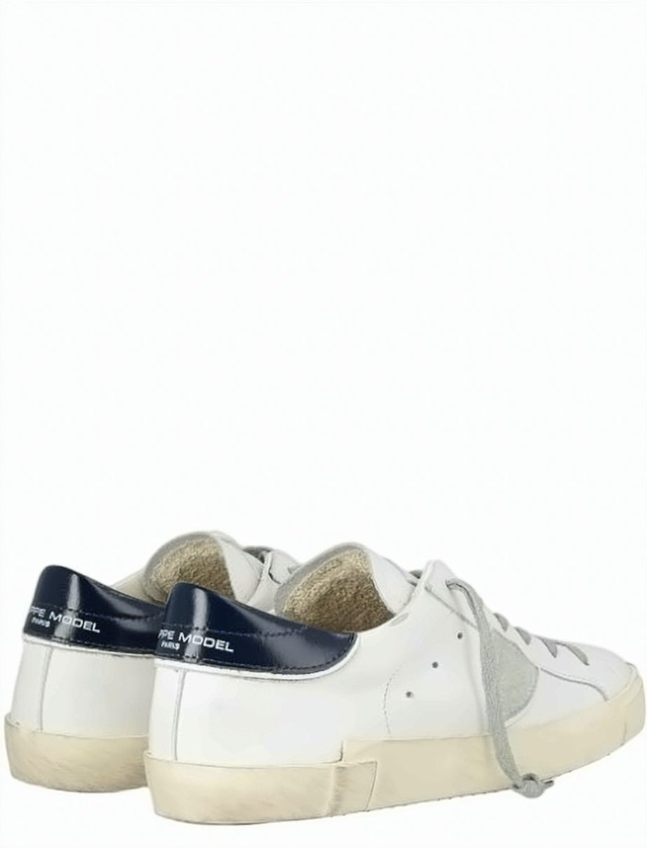 Prsx Low Calfskin Lace Up Sneakers