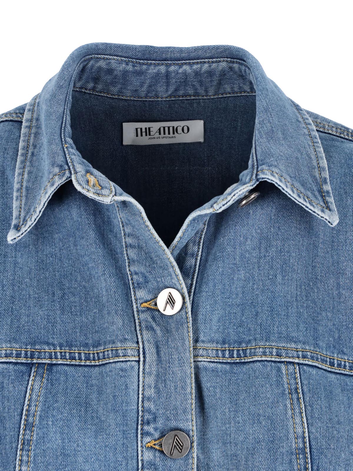 Mini Denim Dress – Light Blue
