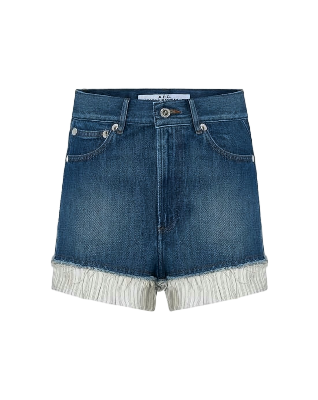 High-Waisted Denim Shorts