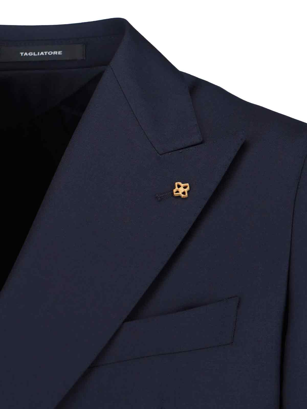 Double-Breasted Blazer – Blue
