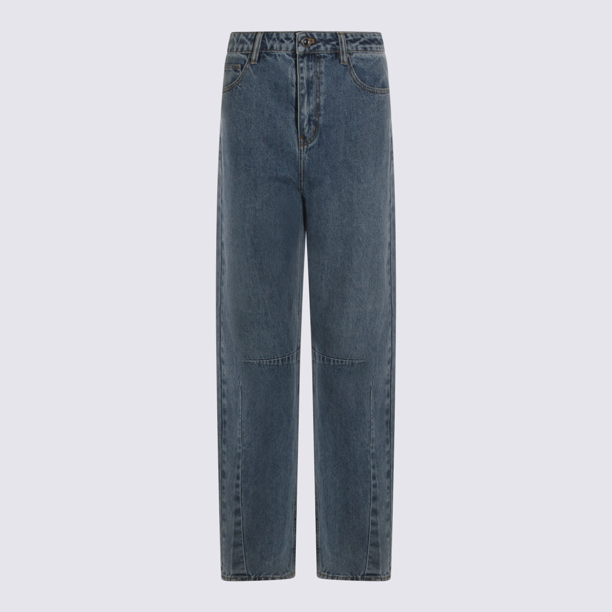 Blue Cotton Jeans