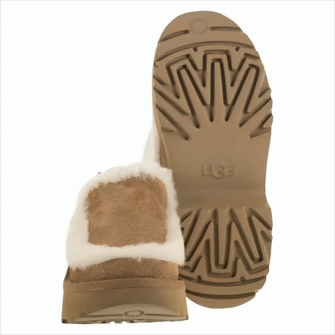 Suede Mules with Plush Trim and Adjustable Strap