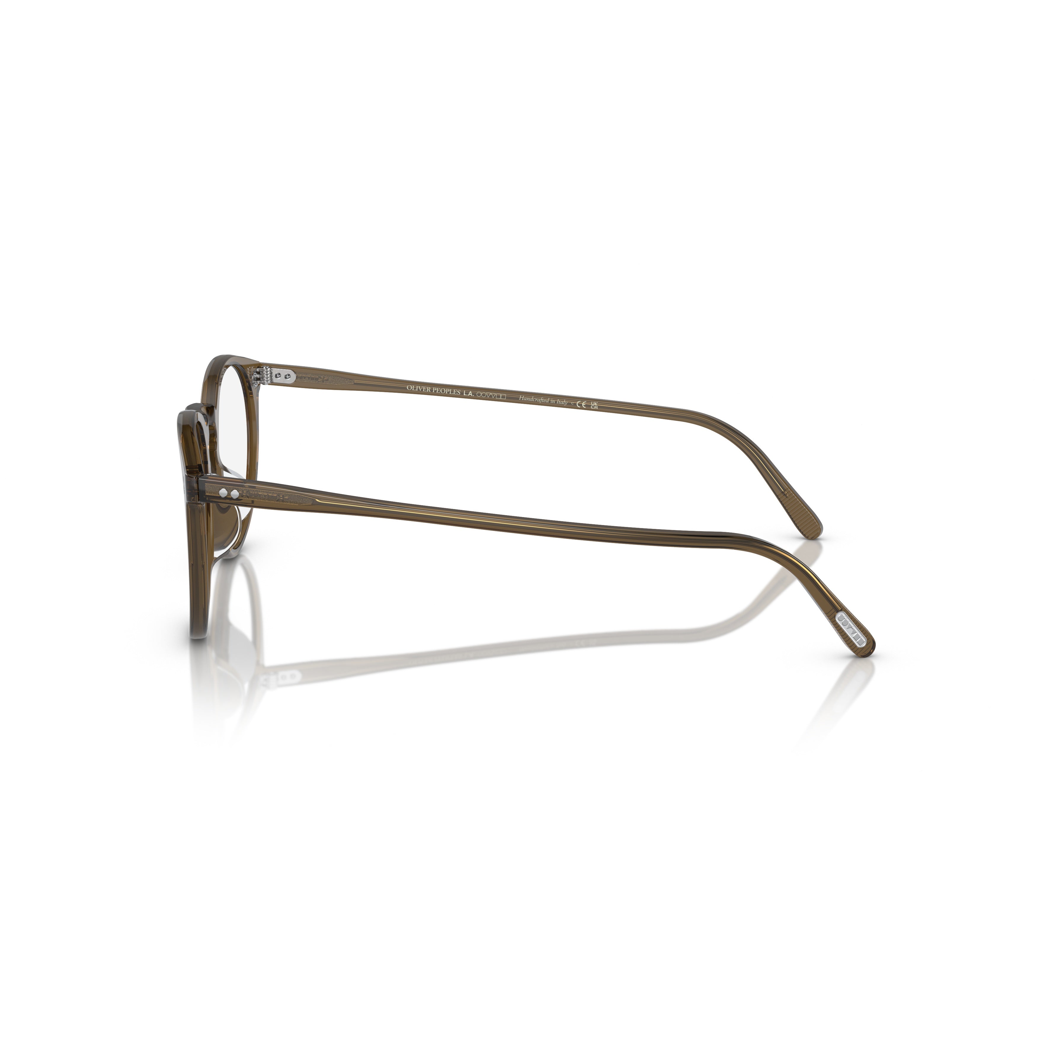 0ov5183 Round Acetate Eyeglasses with Keyhole Bridge