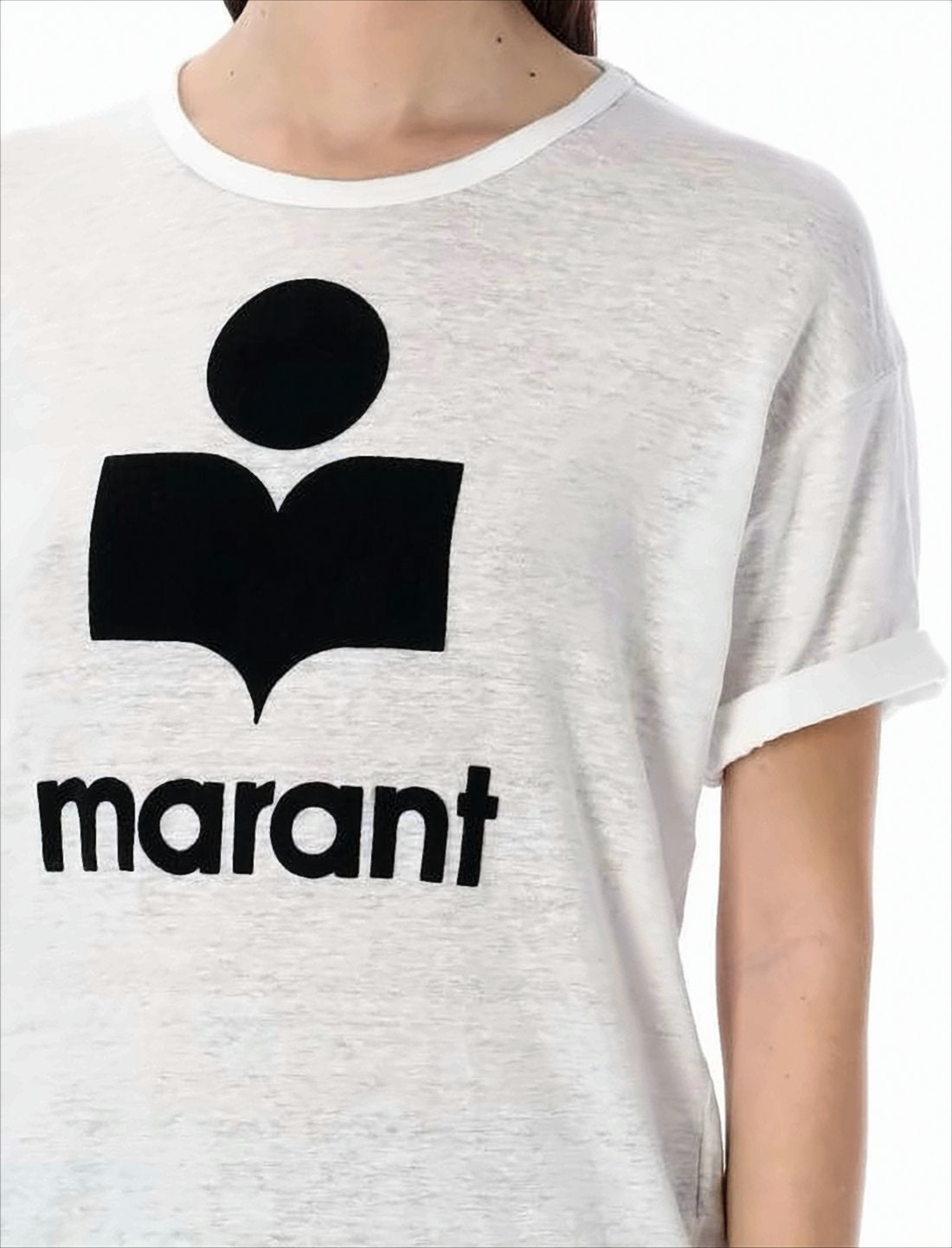 Linen Graphic Logo T-Shirt