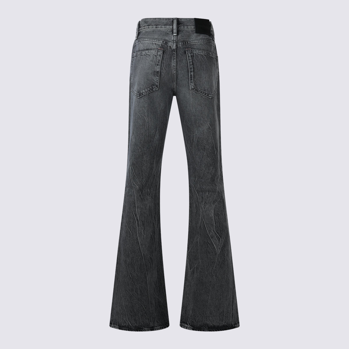 High-Waisted Flared Jeans
