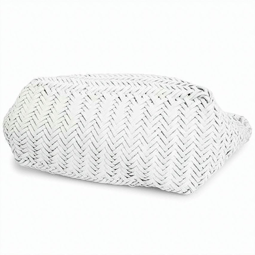 Woven Calf Leather Shoulder Bag
