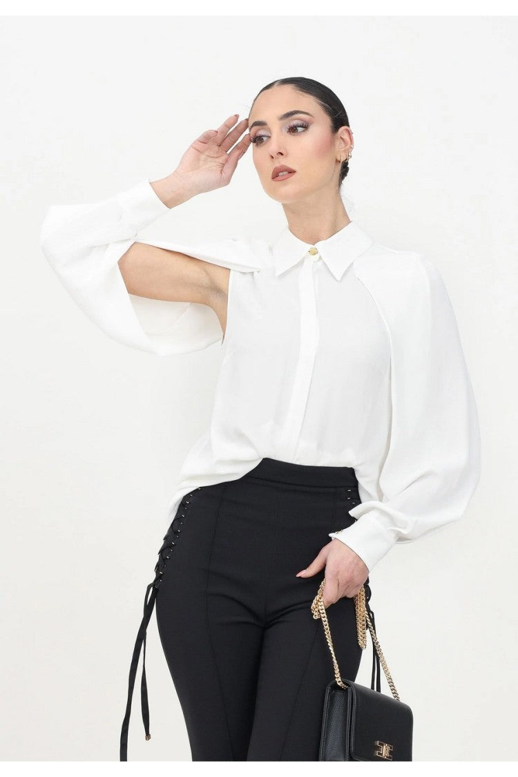 Sky Blue Shirt With Classic Collar