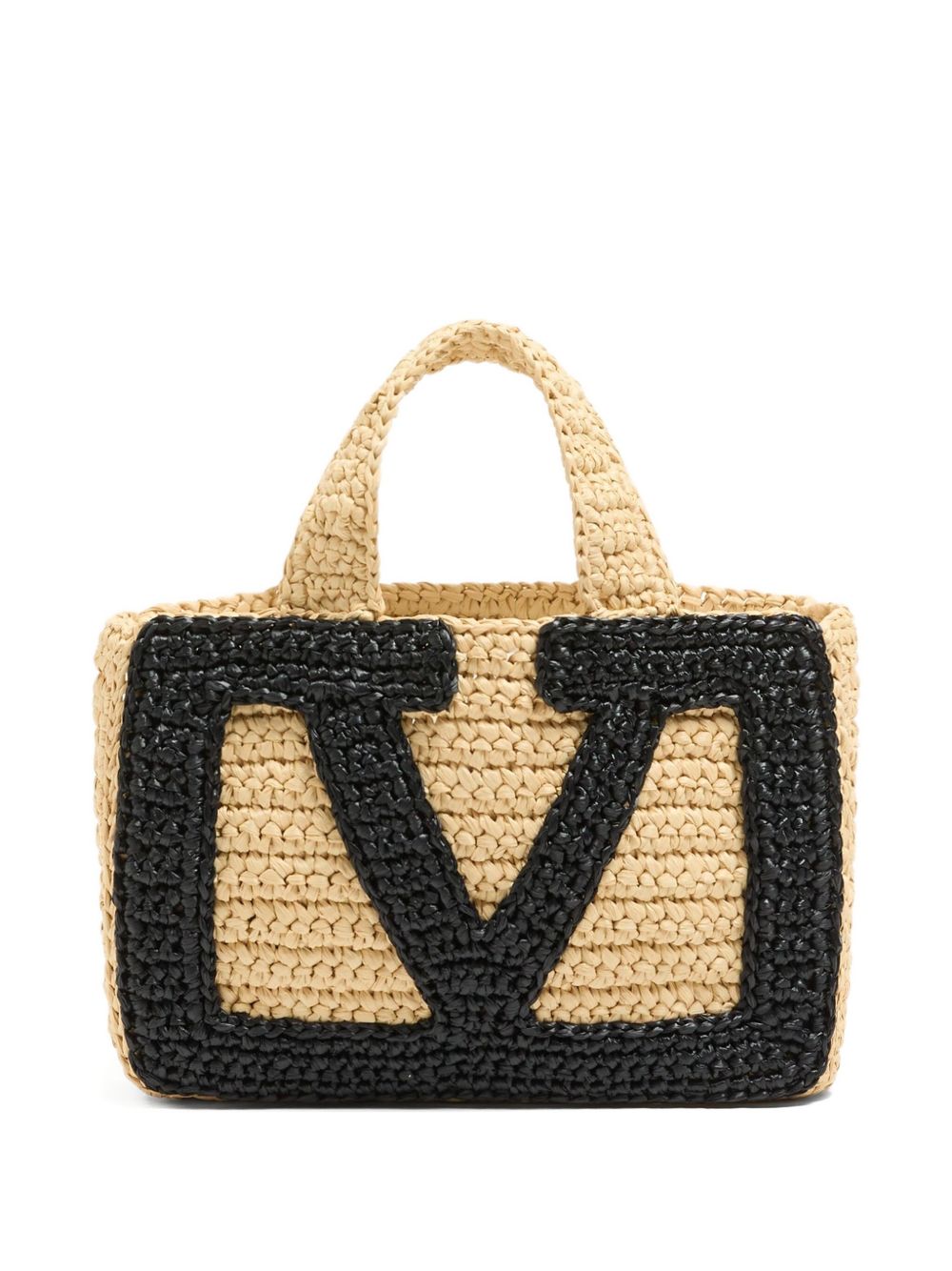 Structured Woven Handbag
