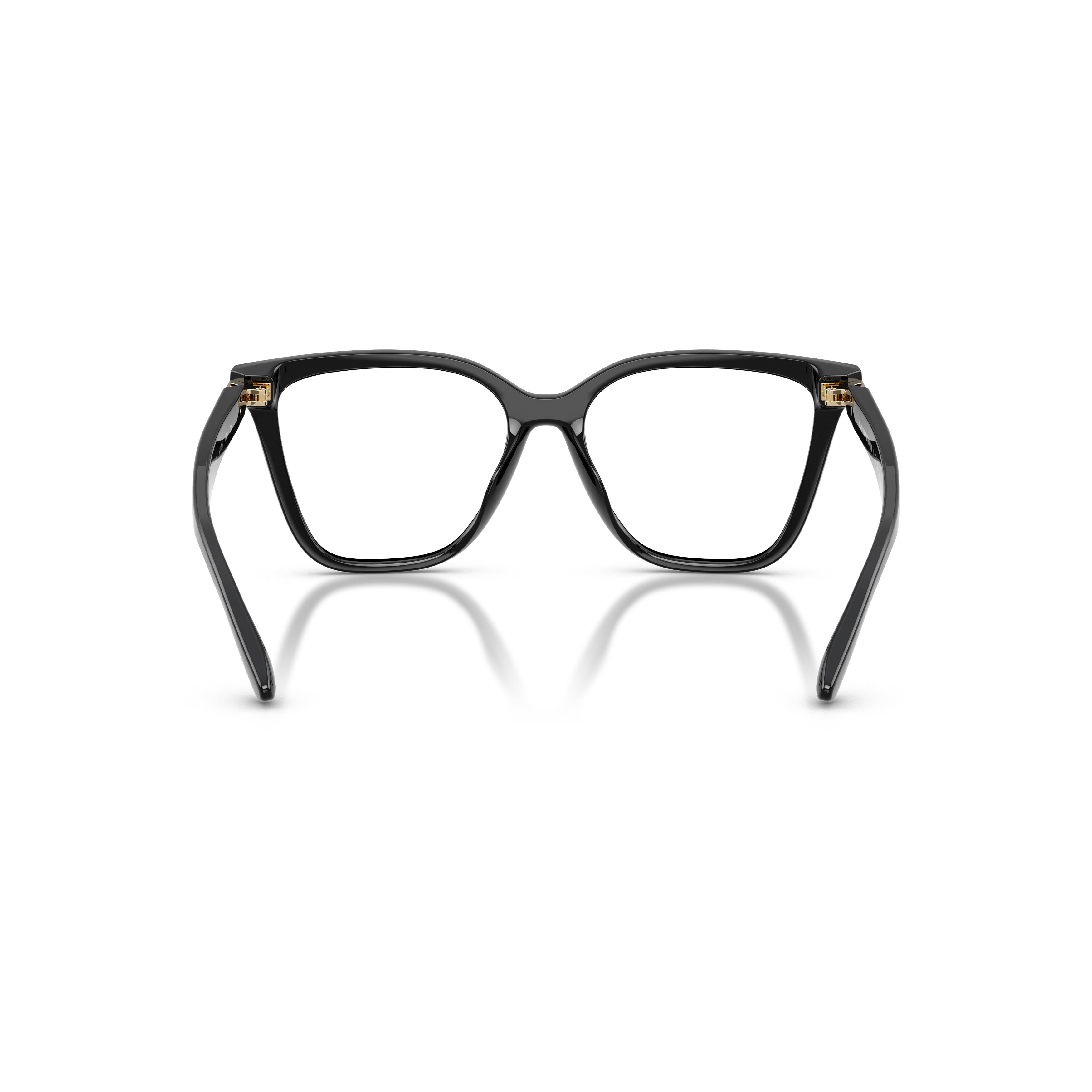 0ea4254u Bold Square Frame Eyeglasses with Glossy Finish
