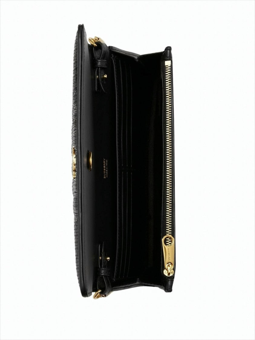 Quilted Lambskin Wallet Bag with Detachable Strap