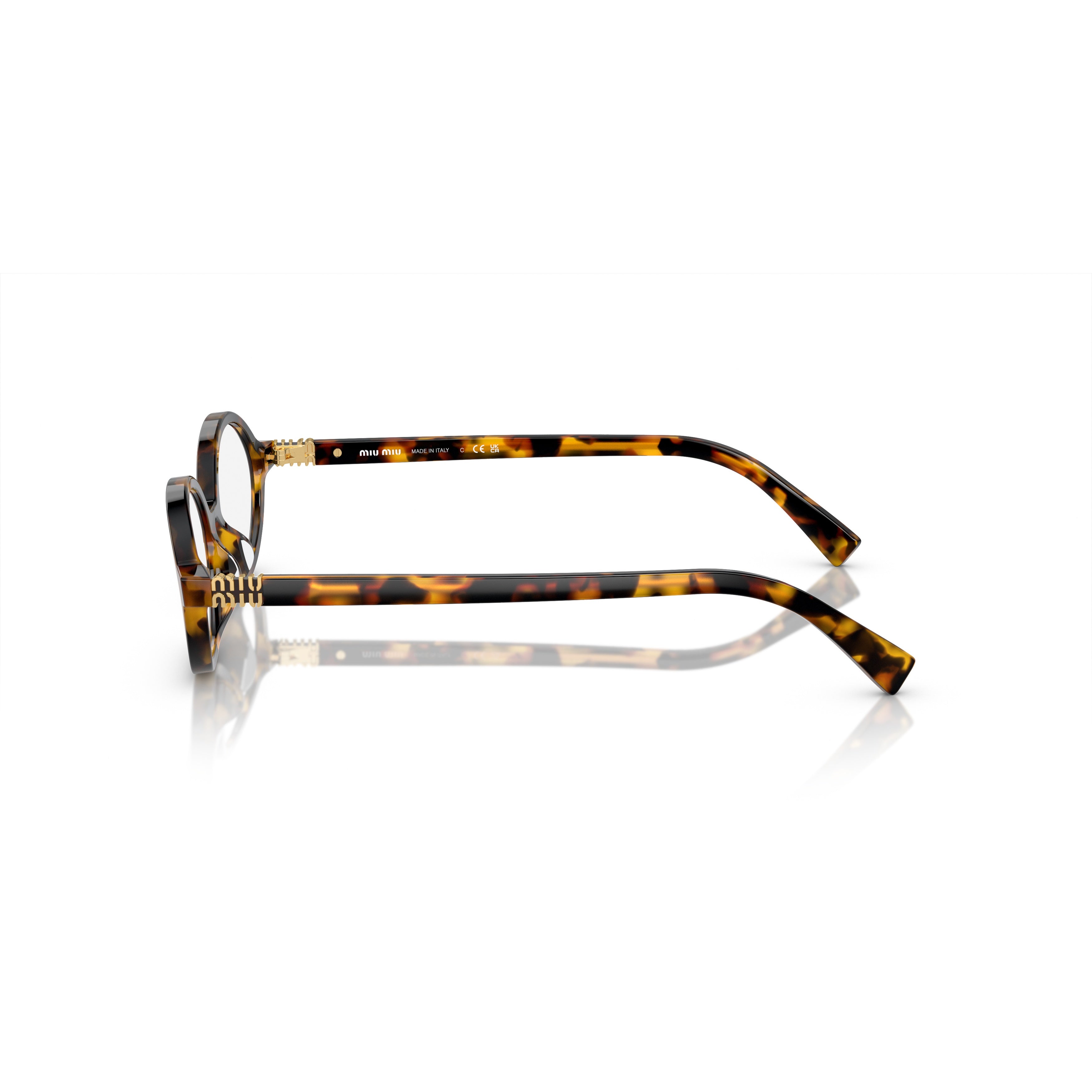 0mu 04zs Tortoiseshell Oval Frame Acetate Eyeglasses