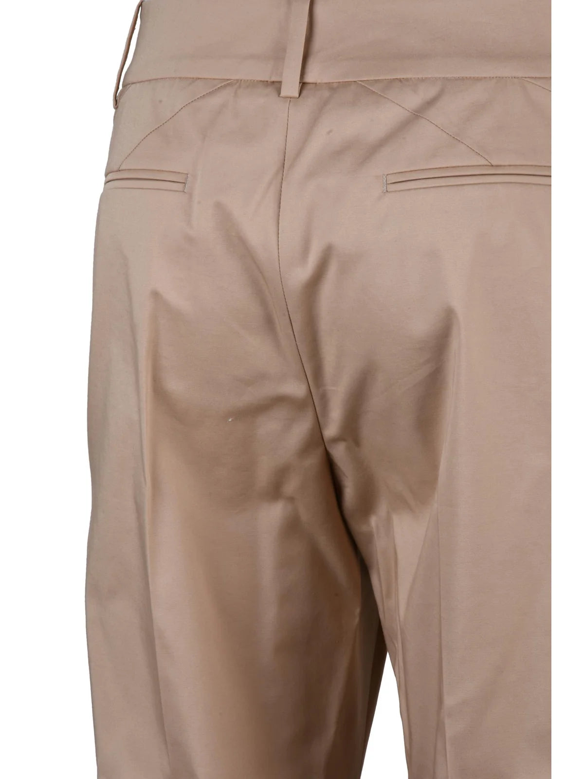Eleventy Trousers Cotton Lyocell Elastane - Beige