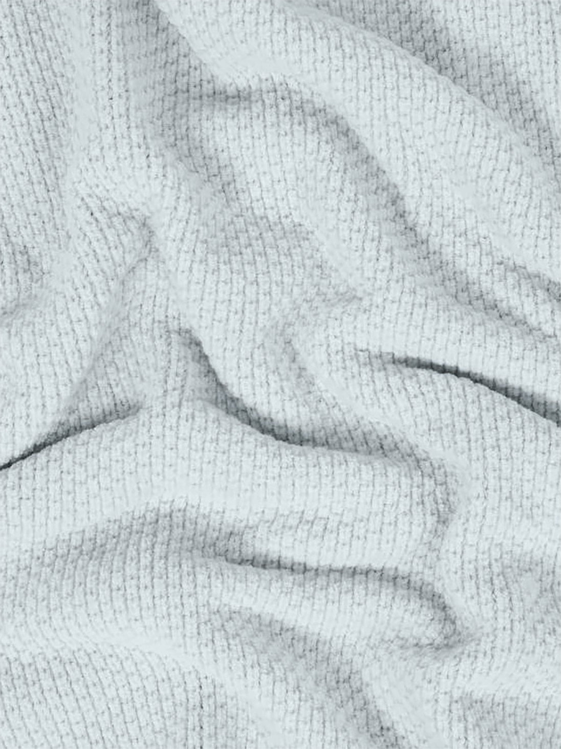 Textured Knit Sweatshirt with Distinctive Patch