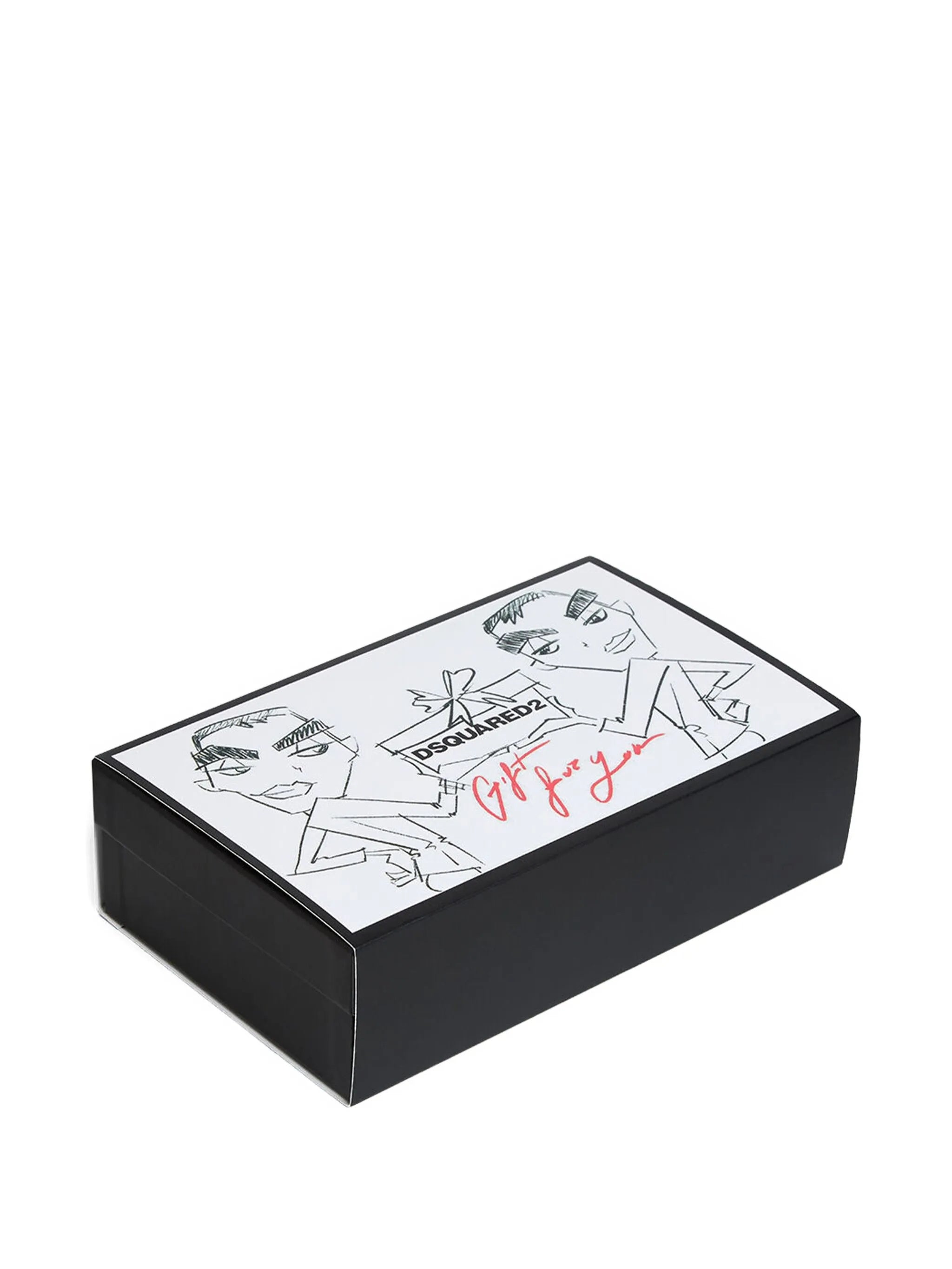 Gift Box Black Leather Card Holder