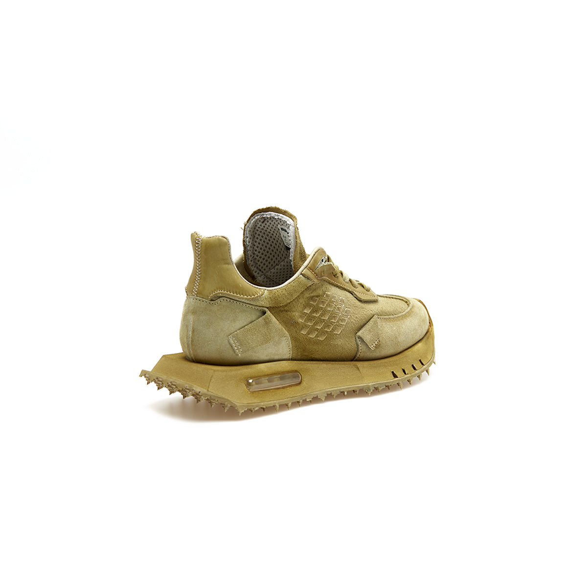 Space Race Canvas Leather Sneakers