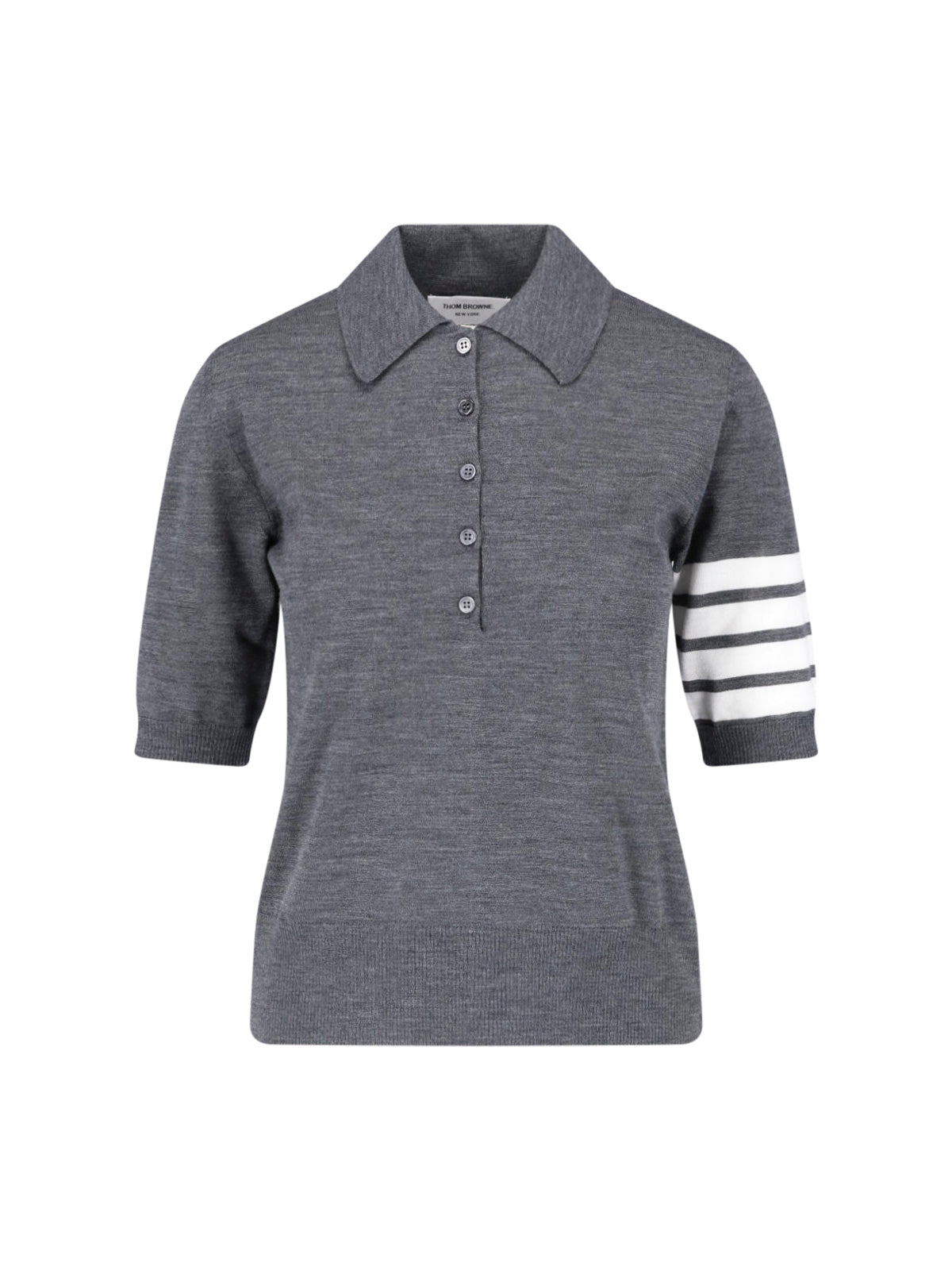 Short-Sleeved Polo Shirt with Classic Collar