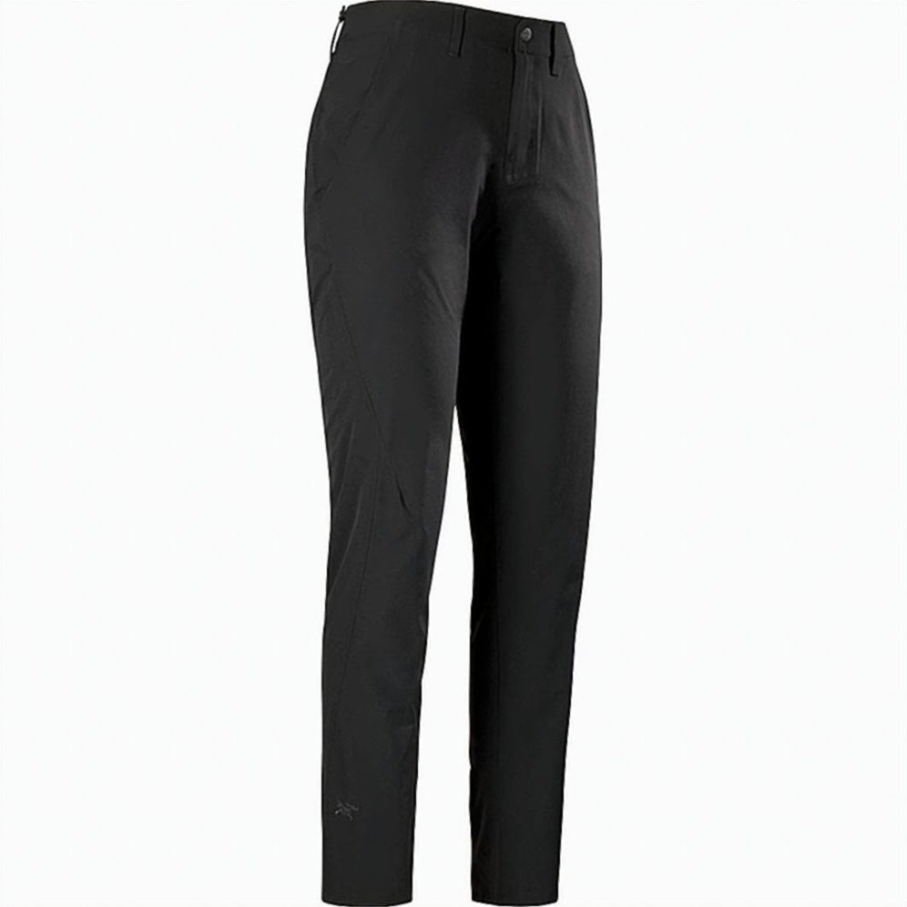 Tailored Straight Pants with Classic Waistband