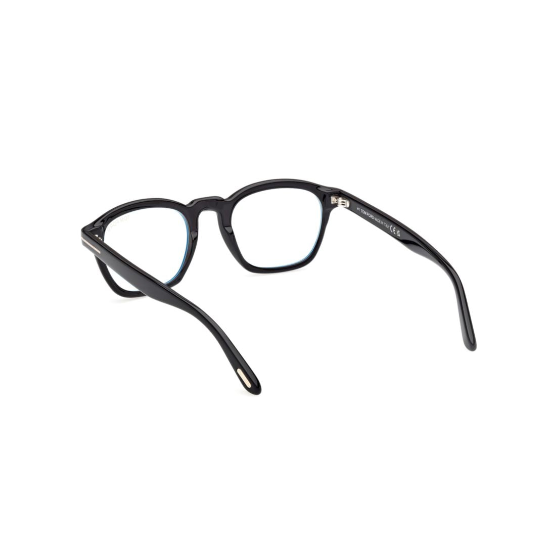 Ft6033-B Rectangular Frame Acetate Sunglasses