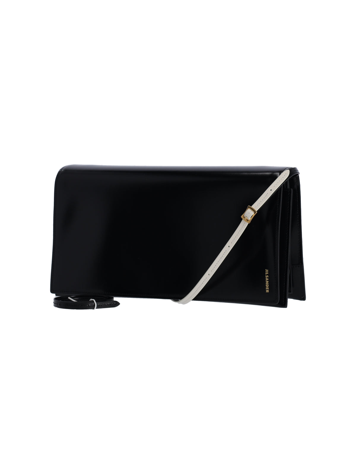 Calf Leather Shoulder Bag with Adjustable Strap