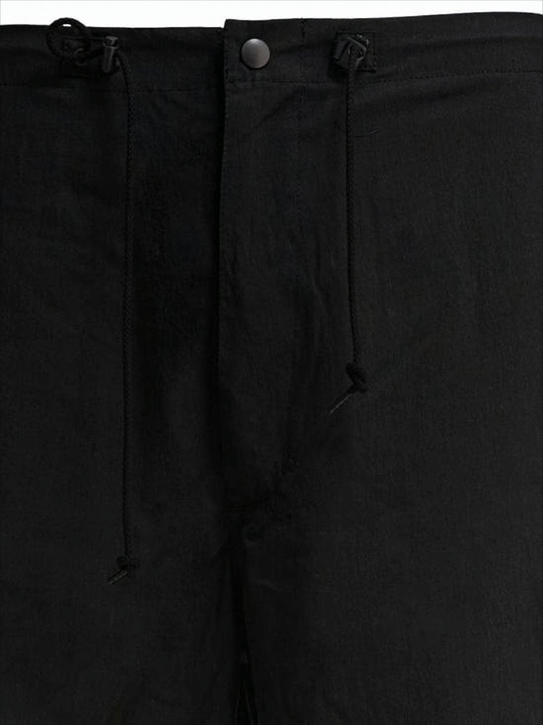 Structured Straight-Leg Pants with Flap Pockets