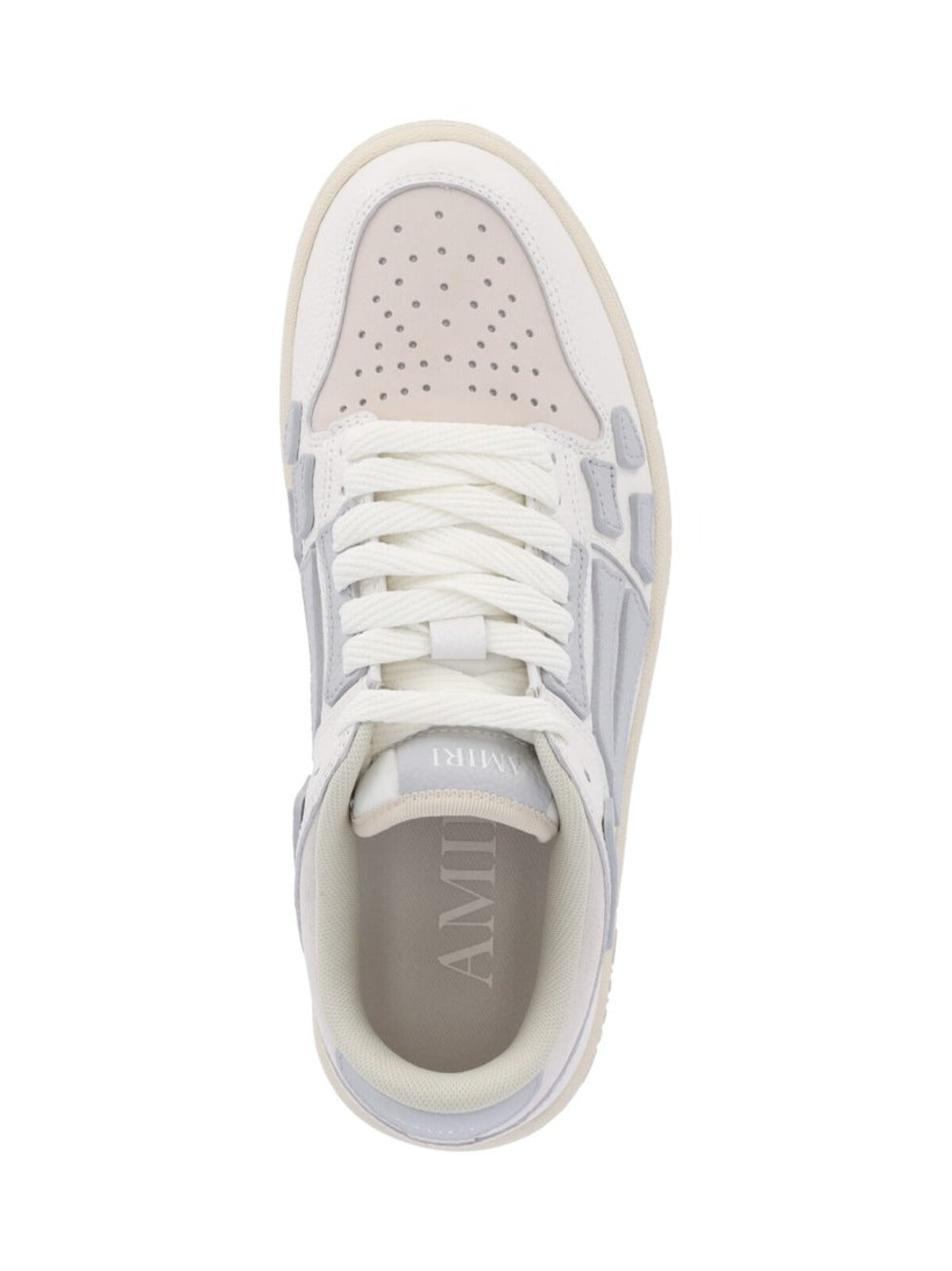 Low Top Sneakers With Grayscale Accents