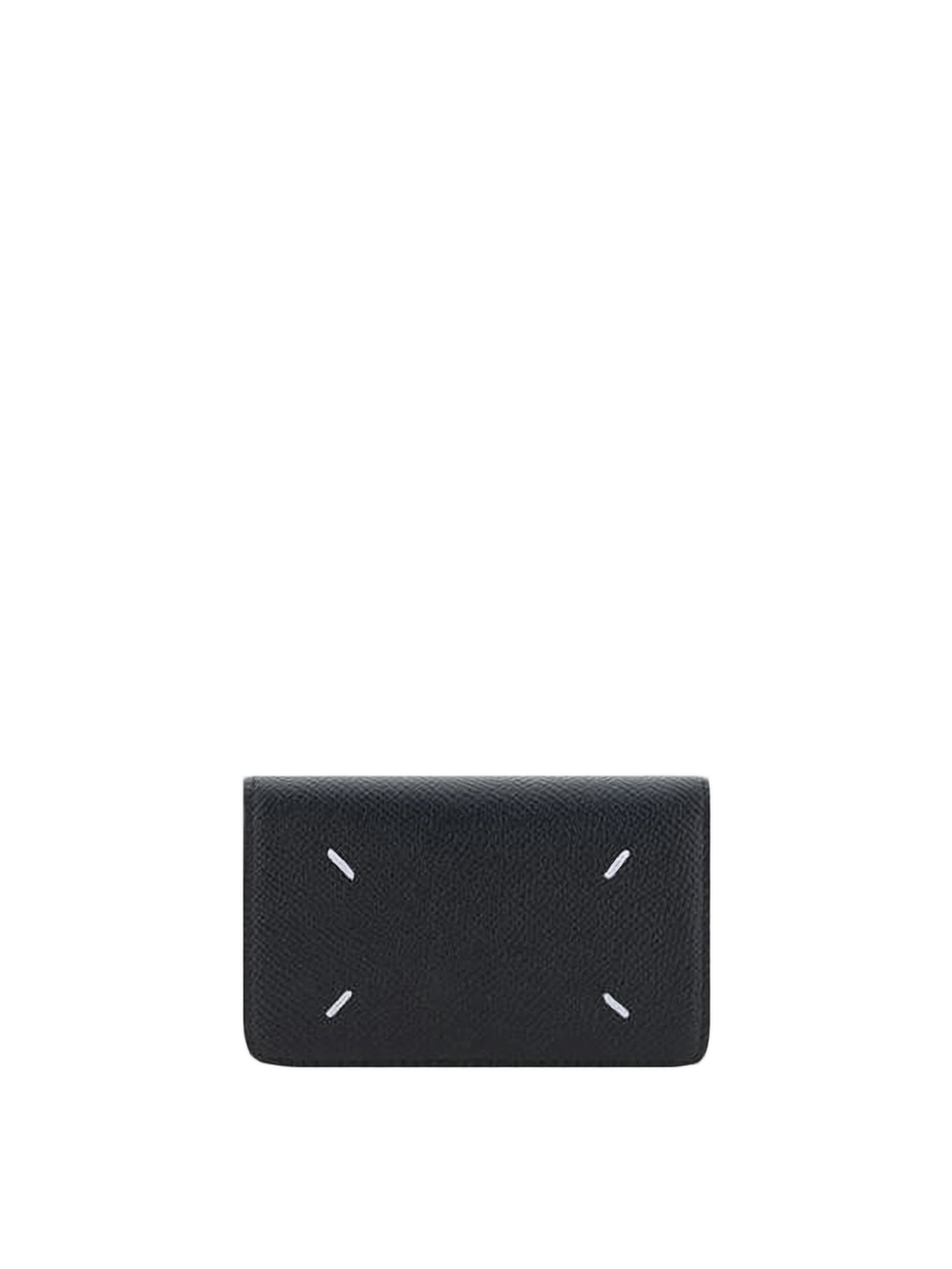 Textured Calf Leather Card Wallet