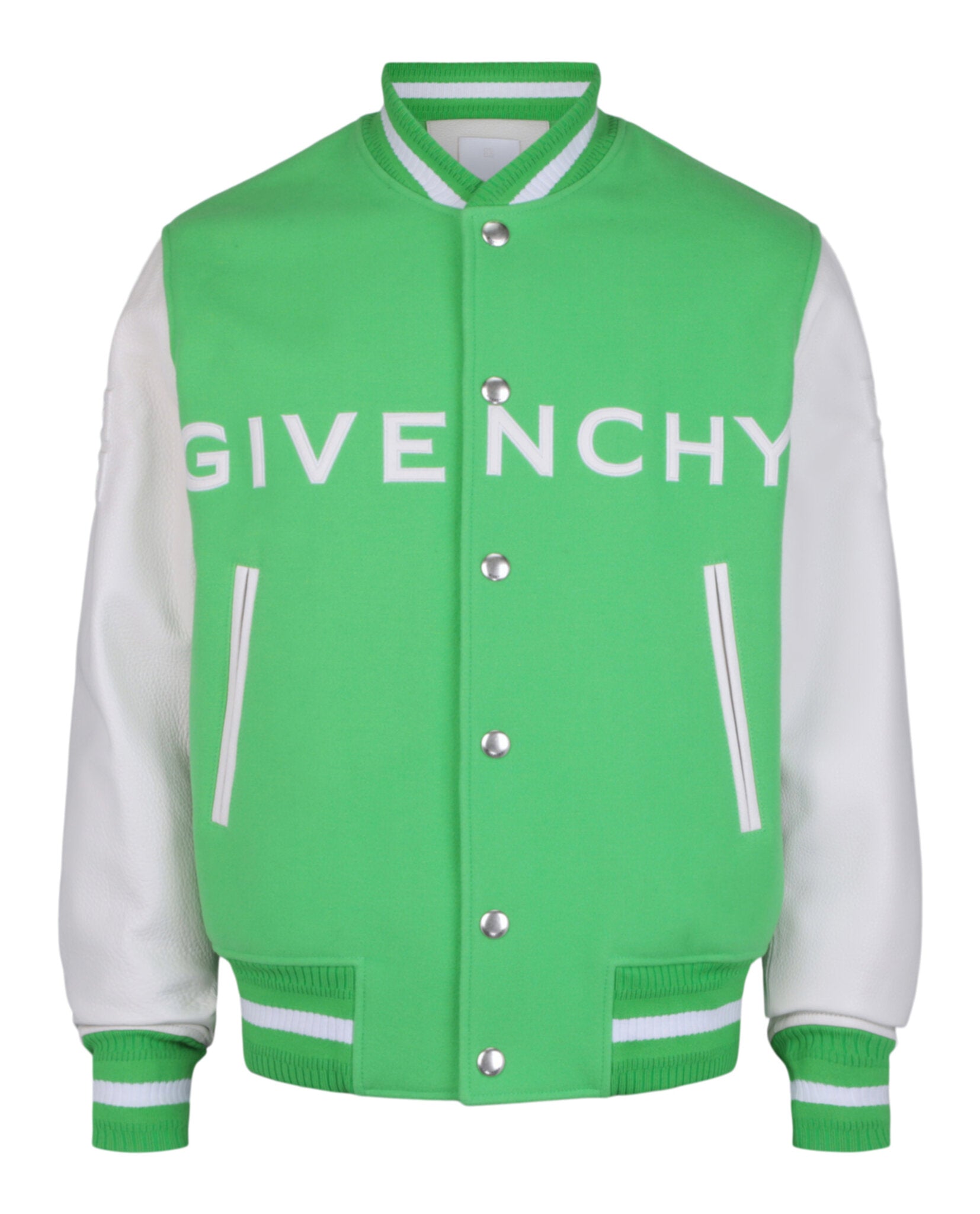 Wool And Leather Varsity Jacket