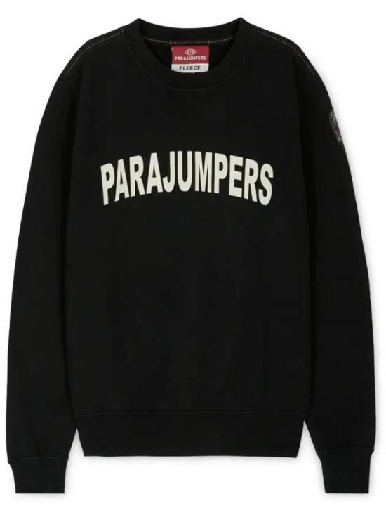 Classic Crew Neck Sweatshirt with Bold Logo