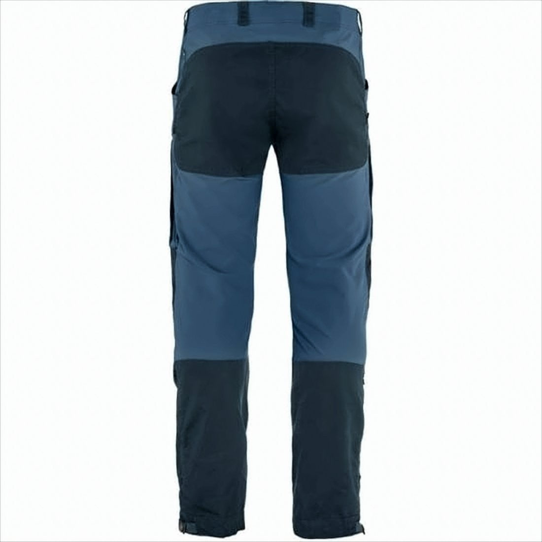 Two-Tone Straight Fit Fjallraven Pants With Functional Pockets