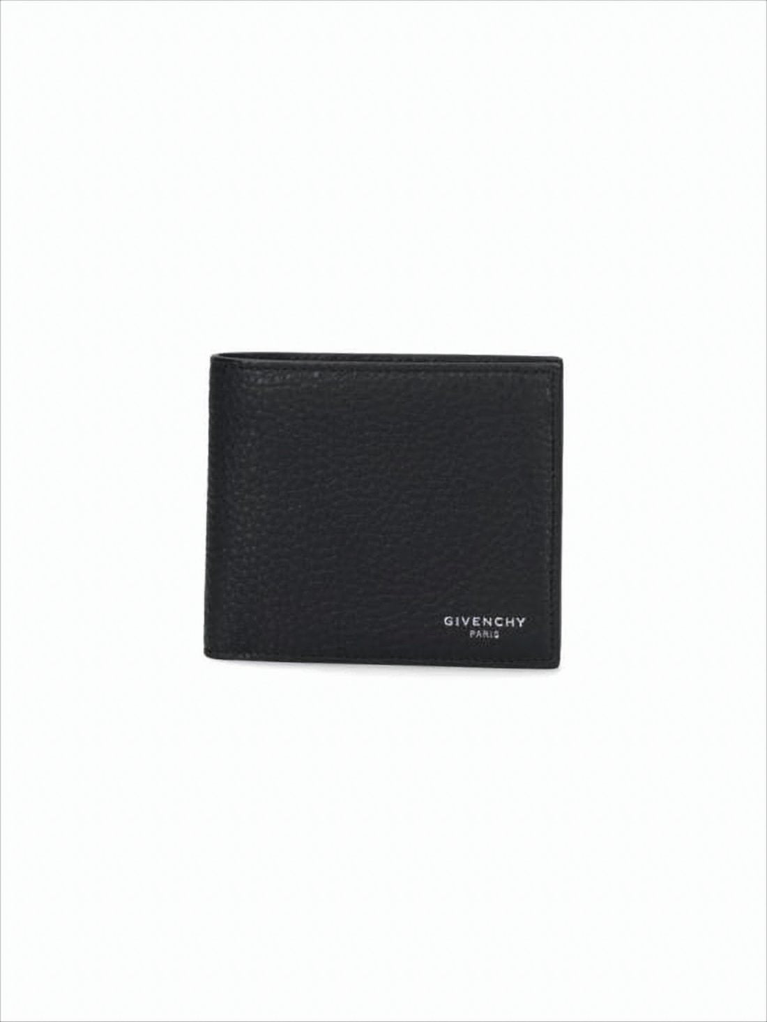 Textured Calf Leather Bifold Wallet