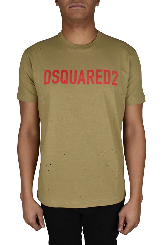 Beige Cotton T-Shirt