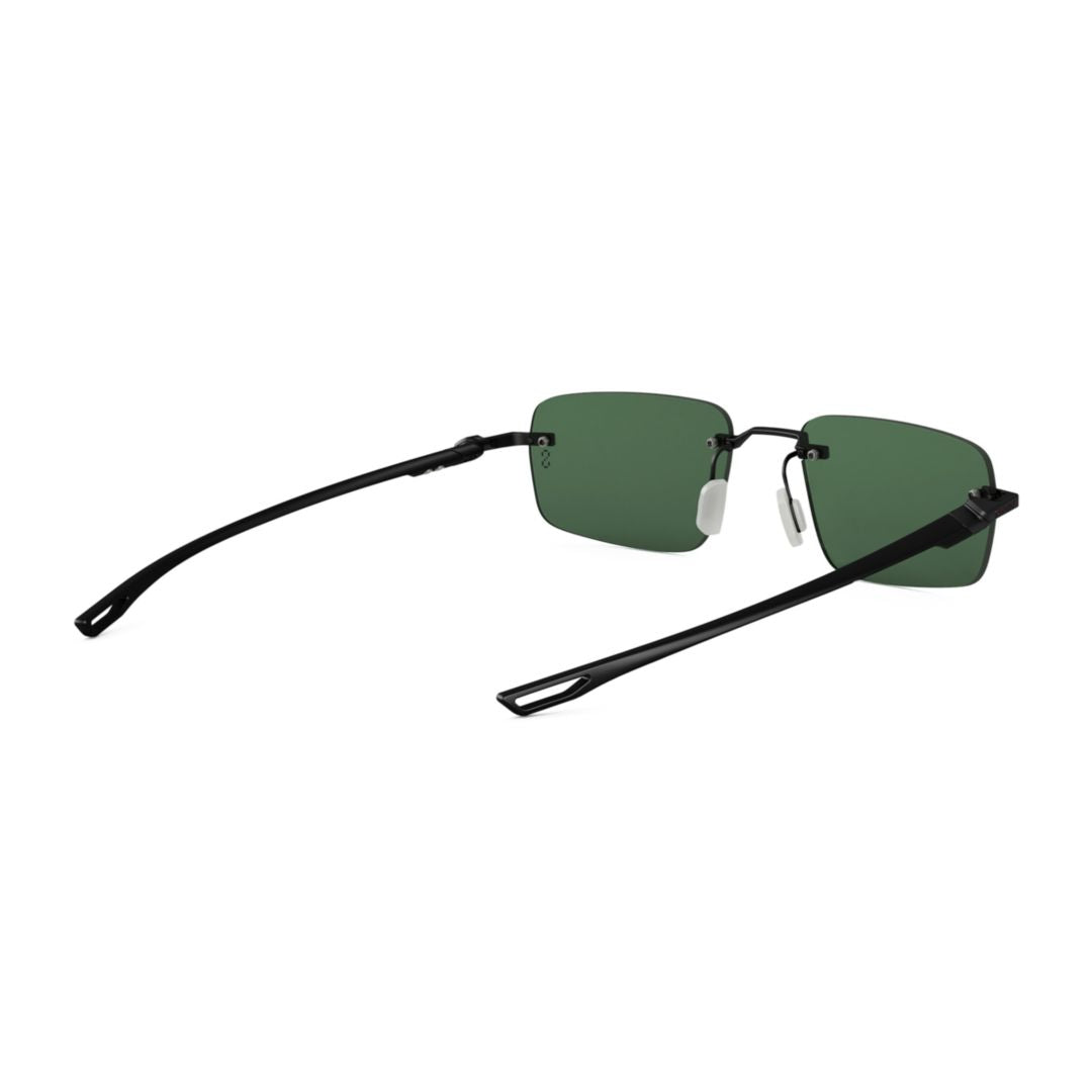 Th40036u Rimless Rectangular Sunglasses