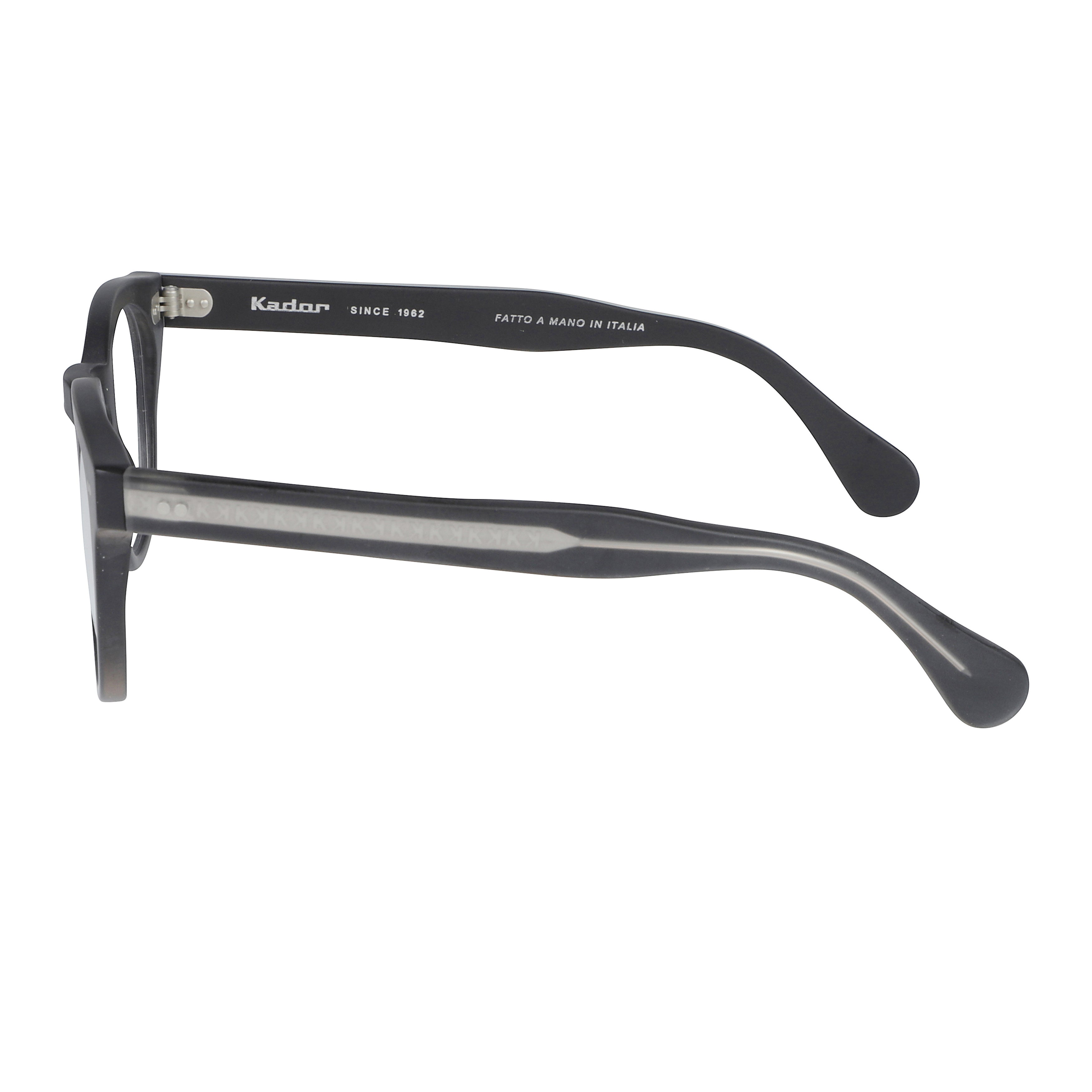 Tuxon-K Round Frame Eyeglasses with Glossy Finish