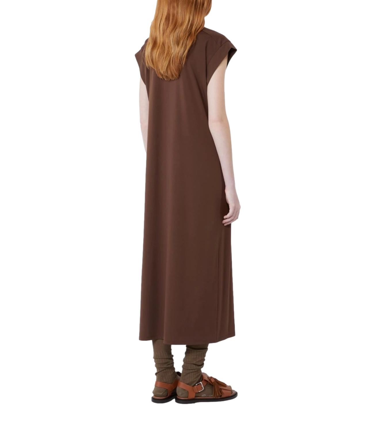 Chocolate Brown Wkdmirto Lyocell Dress