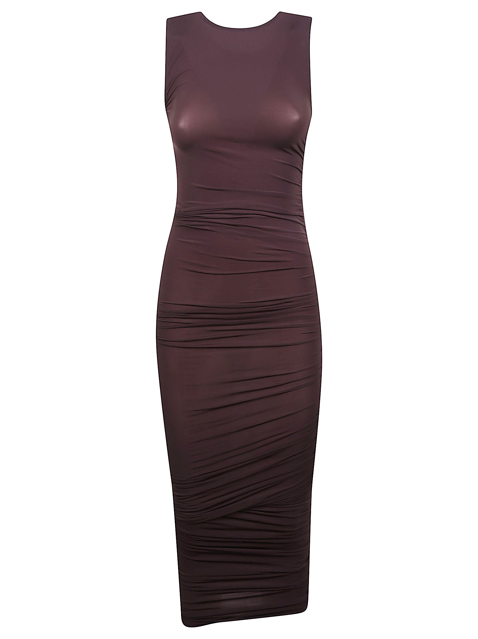 Sheer Drap Dress