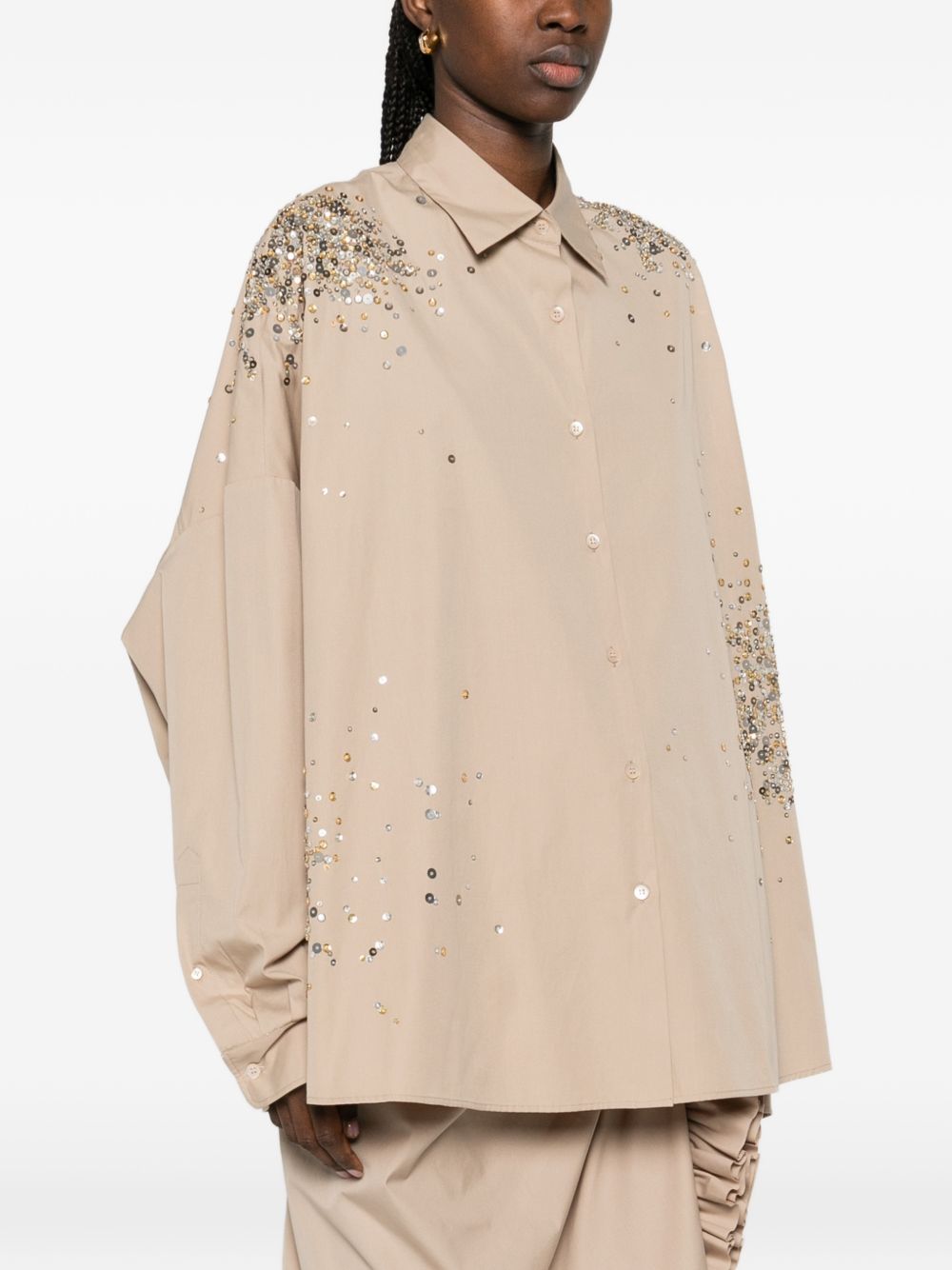 Boxy Cotton Shirt