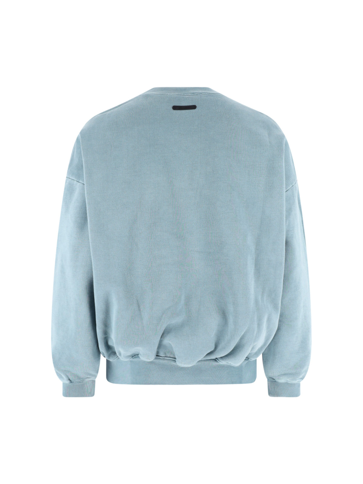 Blue Relaxed Oversized Arched Logo Sweatshirt