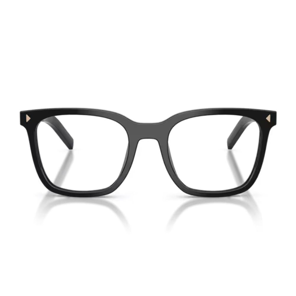 Pr B11V Squared Black Acetate Optical Glasses