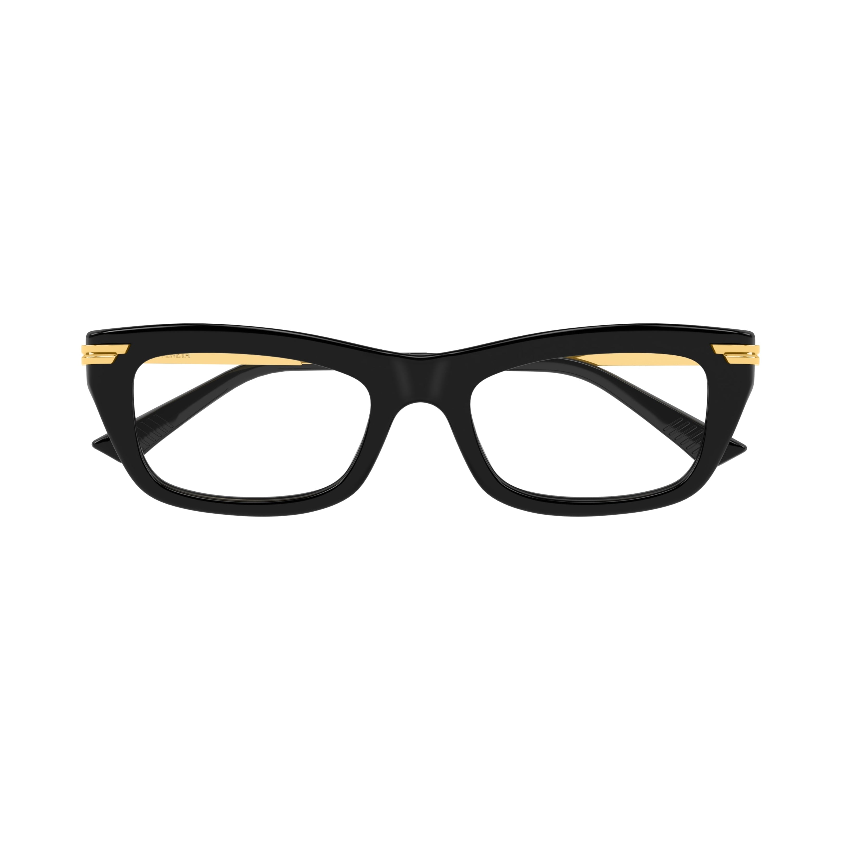 Bv1371o Rectangular Black Acetate Eyeglasses