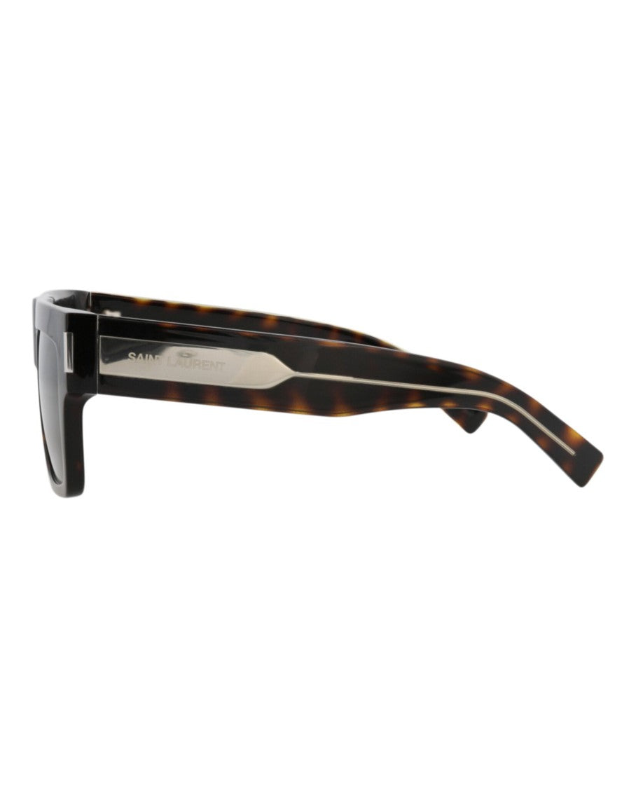 Square-Frame Recycled Acetate Sunglasses