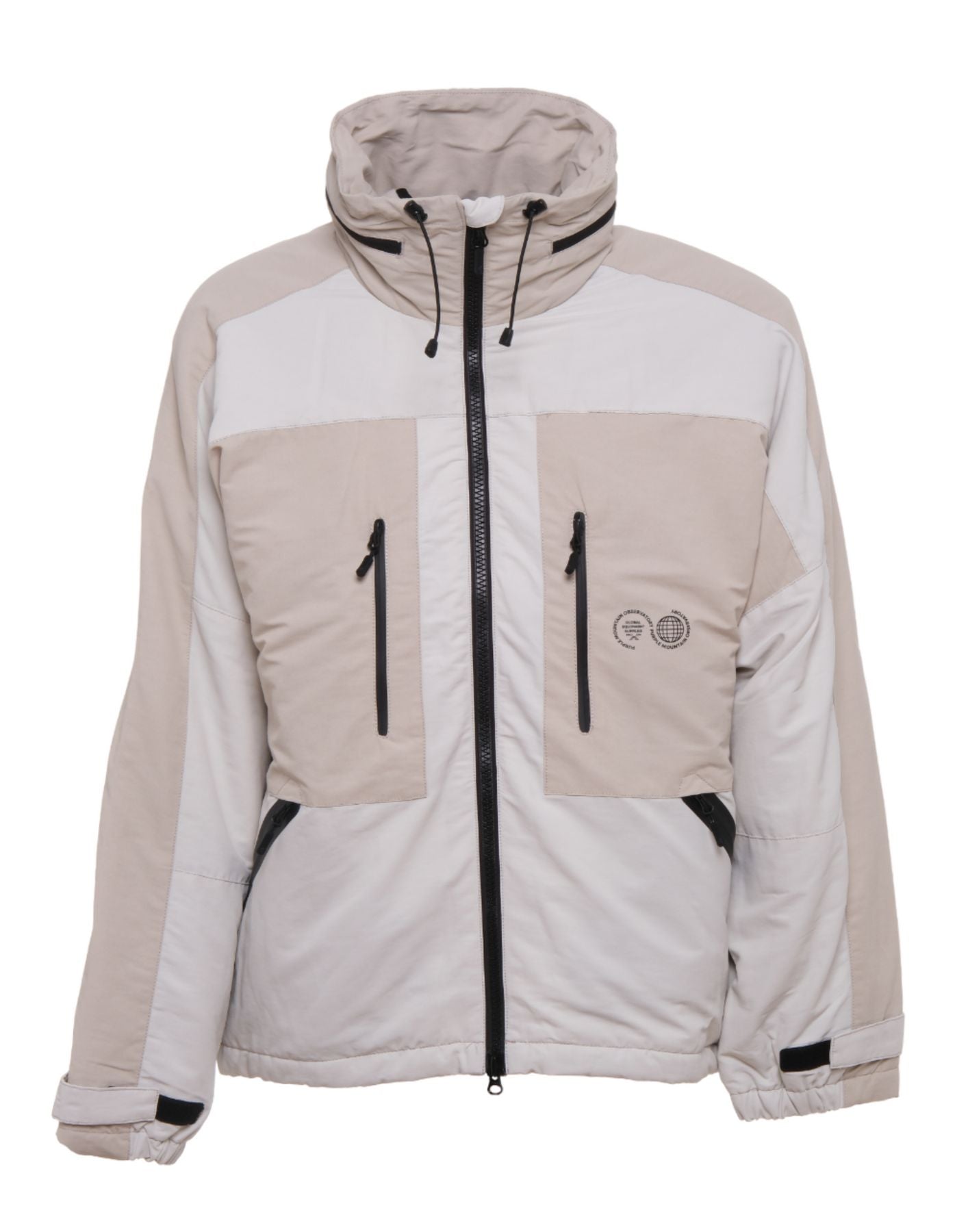 High-Performance Two-Tone Jacket With Adjustable Collar