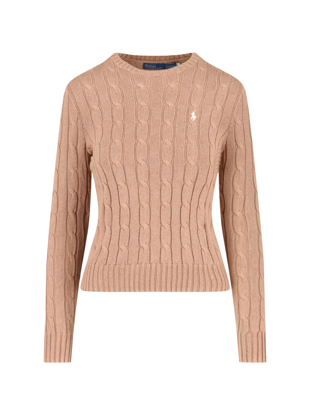 Cable Knit Sweater – Beige