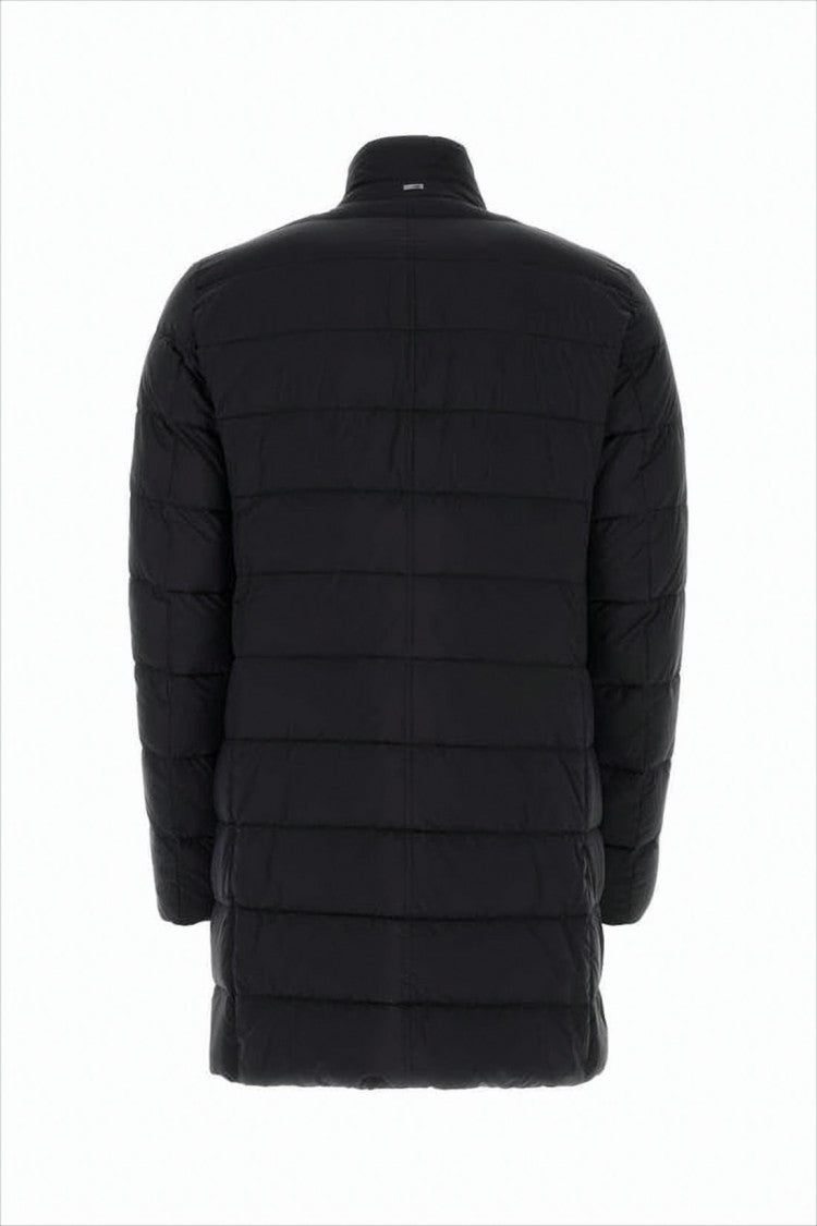 Quilted Padded Jacket with Matte Finish