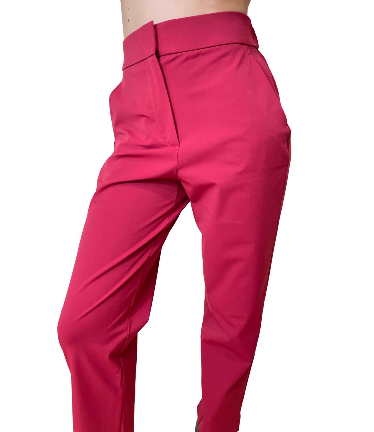 Dark Red Mmlpaio Polyamide Trousers