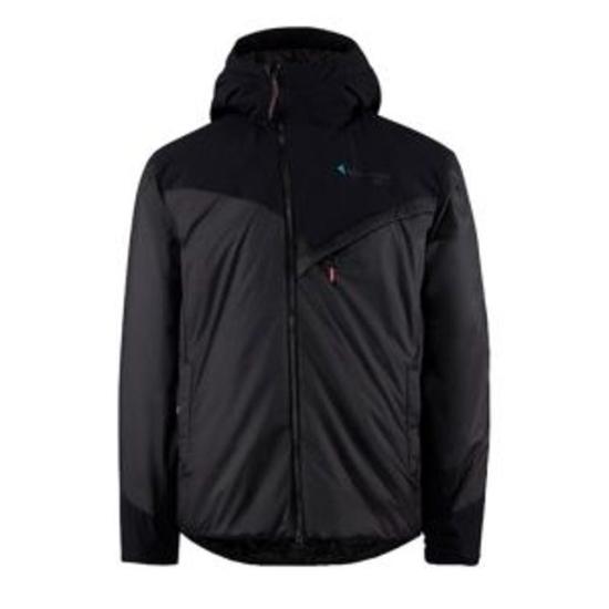 Hooded Padded Jacket With Matte And Textured Panels