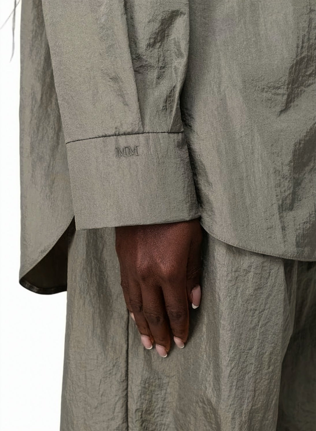 Technical Canvas Long Sleeve Shirt