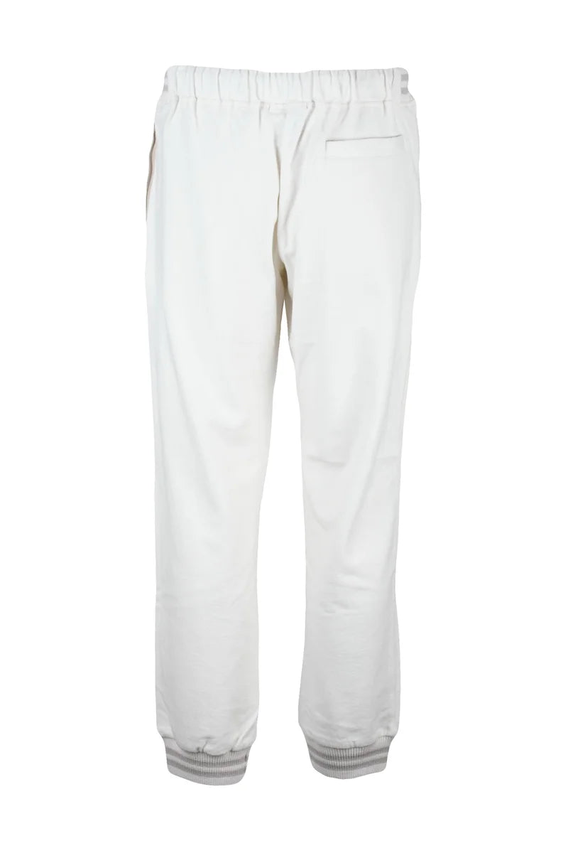 Velvet Tracksuit - White